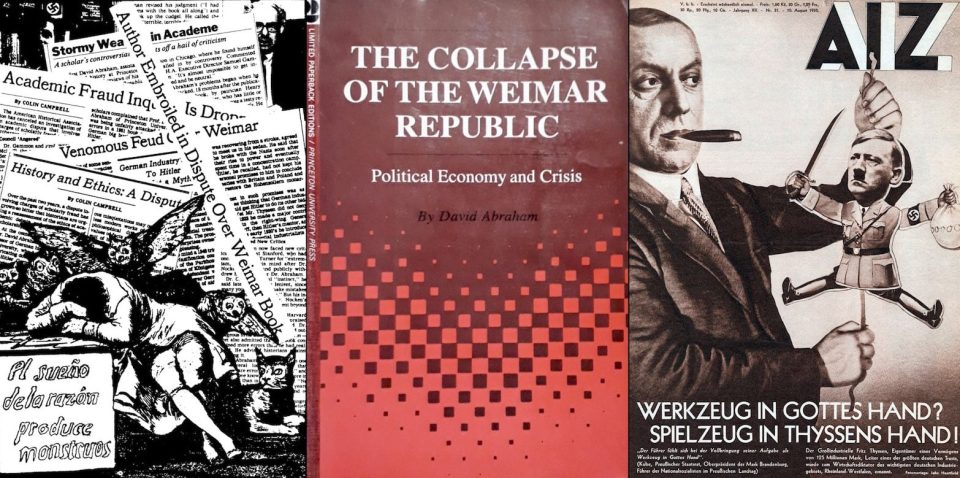 Entfällt: Workshop: Abraham Affair. Die Historiker, die Quellen und der Kampf um die Wahrheit über Weimars Untergang