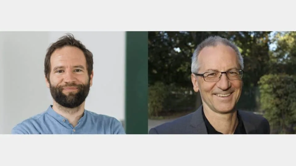 Portrait Collage of Hannes Krämer and Constantin Goschler (V.l.n.r)