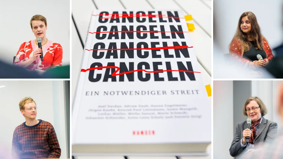 Buchvorstellung „Canceln. Ein Notwendiger Streit“