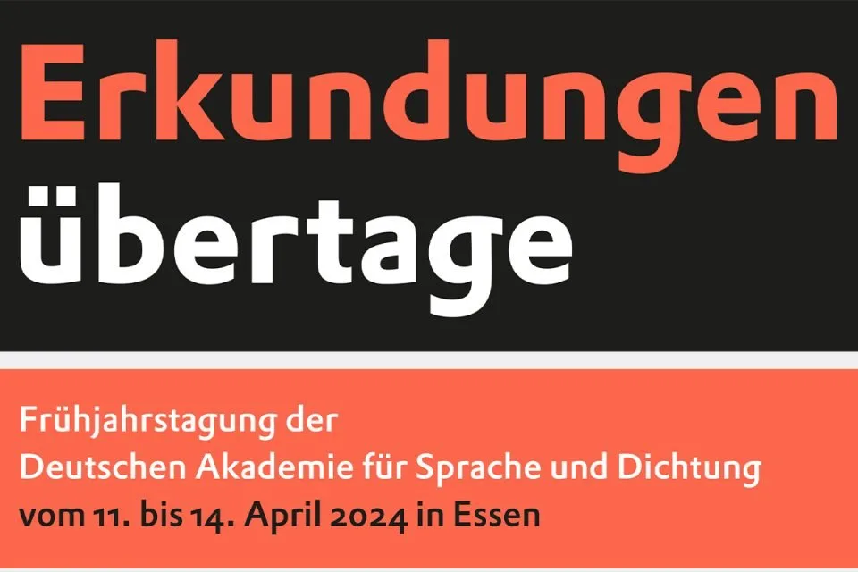 Onlineübertragung: Frühjahrstagung der Deutschen Akademie für Sprache und Dichtung