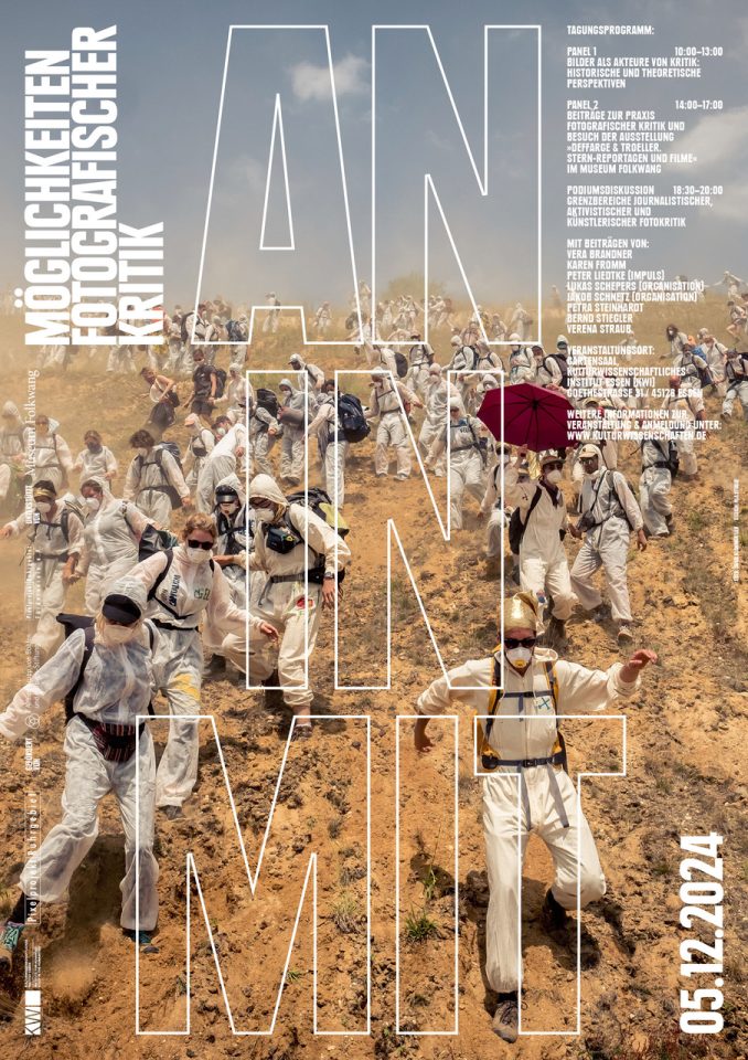 Podiumsdiskussion: Grenzbereiche journalistischer, aktivistischer und künstlerischer Fotokritik