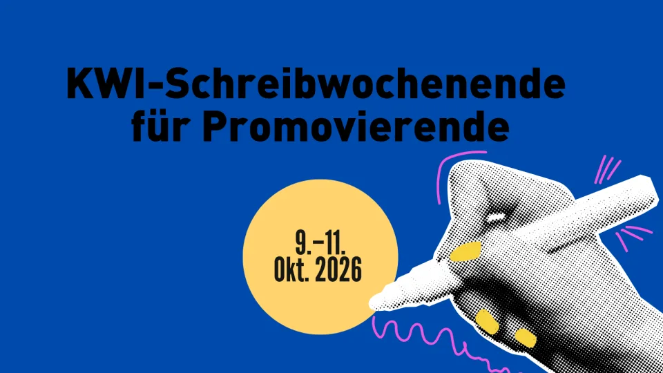 Jetzt anmelden zum KWI-Schreibwochenende im Herbst 26